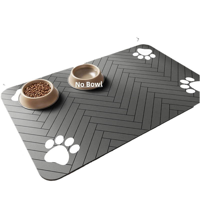 🐾 Tapete Alimentador Pet | Super Absorvente + Impermeável + Antiderrapante