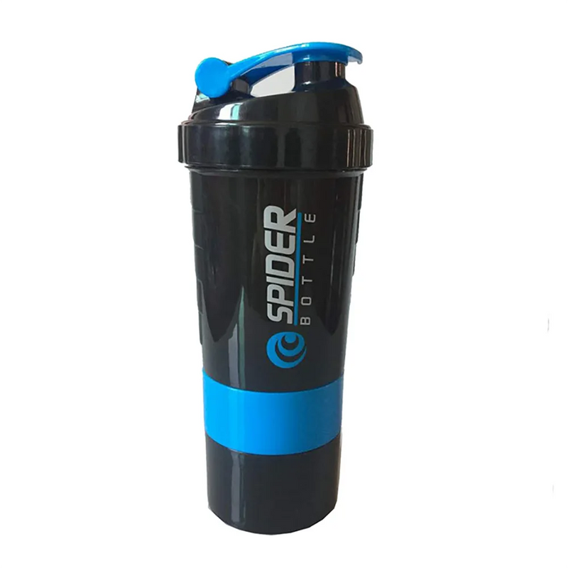 Garrafa De Proteína De 3 Camadas Shaker Powder Shake Cup