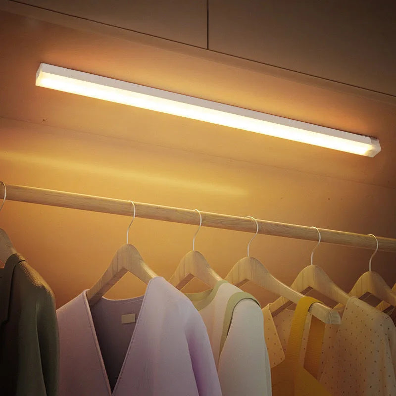 Luz Noturna Inteligente com Sensor de Movimento – Iluminação Automática e Recarga USB-C