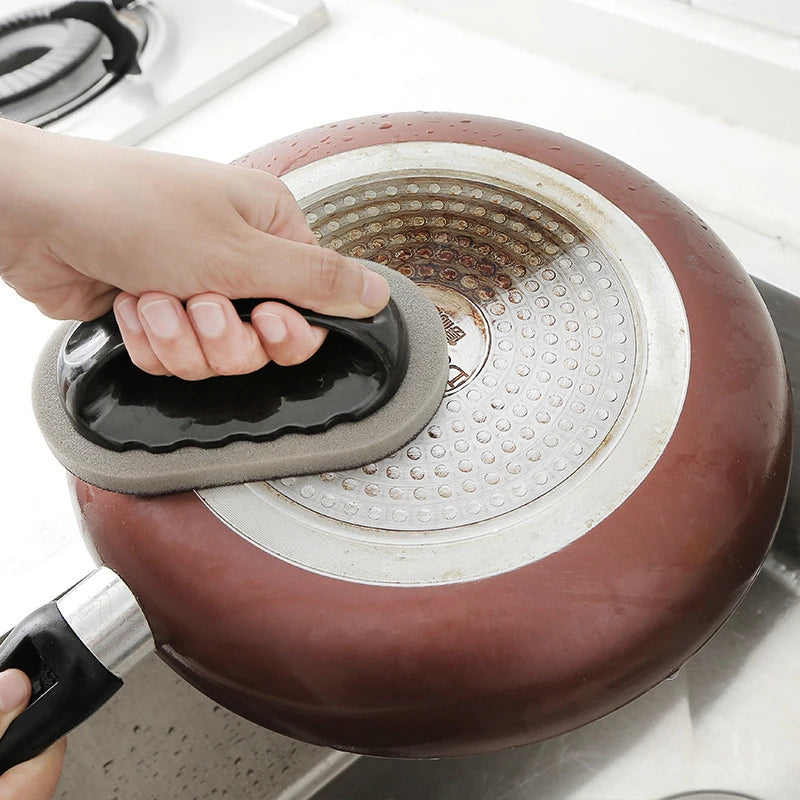 NanoClean Pro – Escova Multiuso com Nano Emery + Afiador de Facas