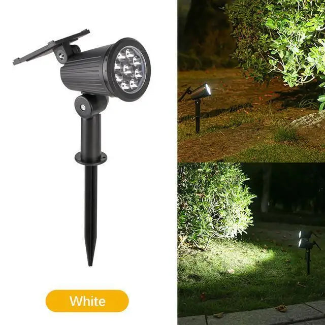 Refletores Solares LED 9 Lâmpadas – Iluminação Potente, Sem Fios e à Prova D’Água
