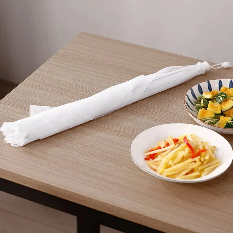 🛡️ Tampa FreshGuard™ — Protetora de Alimentos com Tela Dobrável Anti-Insetos