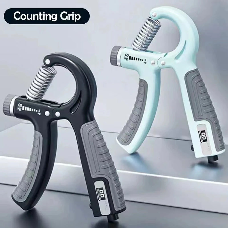 PowerGrip Pro™ – Fortalecedor de Mãos com Ajuste Progressivo + Contador