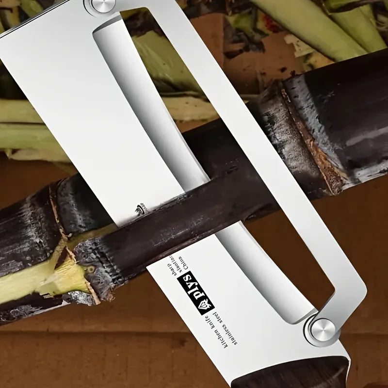 🔪 Descascador de Inox com Cabo de Madeira — Elegância, Precisão e Durabilidade na Sua Cozinha