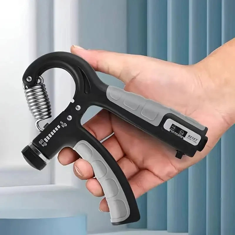 PowerGrip Pro™ – Fortalecedor de Mãos com Ajuste Progressivo + Contador