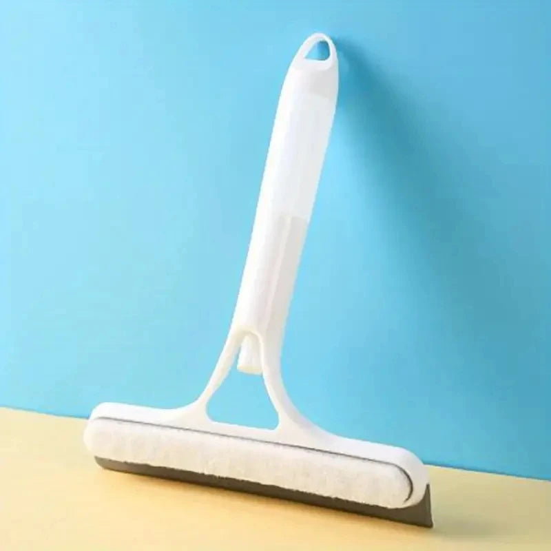 Espátula 3 em 1 Multiuso para Vidros com Spray — Limpeza Rápida, Prática e Sem Manchas!