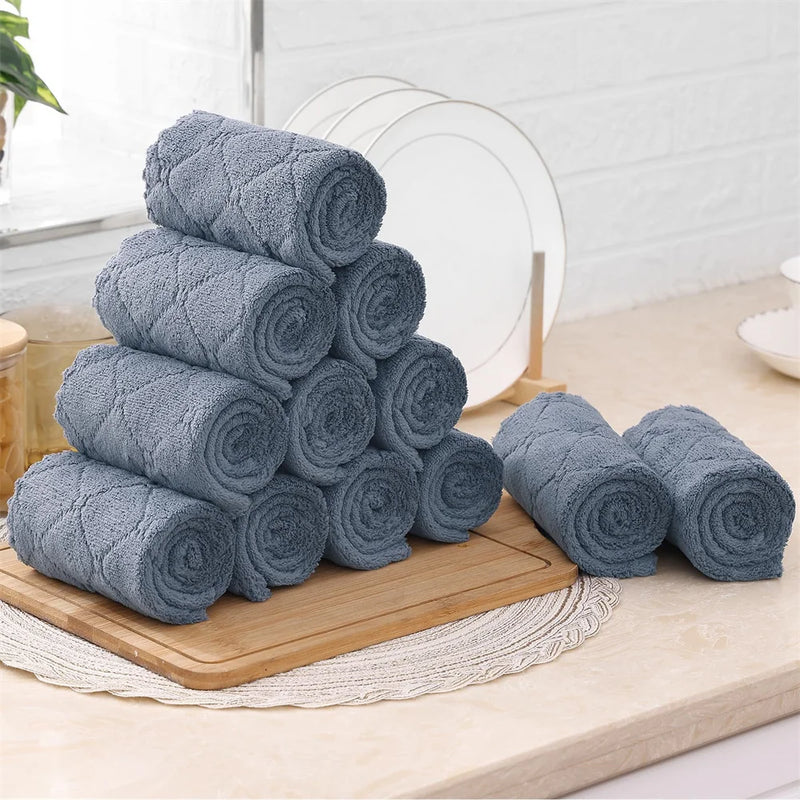 🧼 Pano Mágico 6x1 – Ultra Absorvente e Reutilizável!
