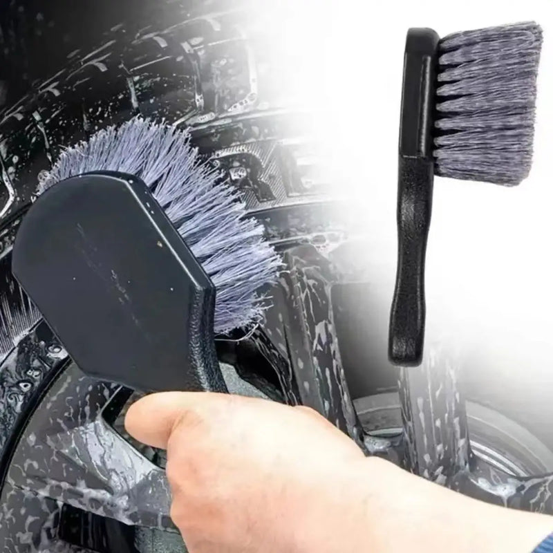 Escova Turbo WheelClean™ – Escova Profissional de Limpeza para Rodas e Pneus