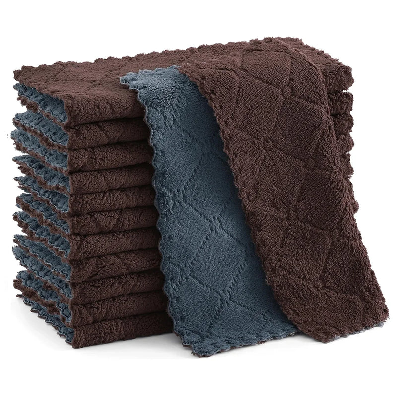 🧼 Pano Mágico 6x1 – Ultra Absorvente e Reutilizável!