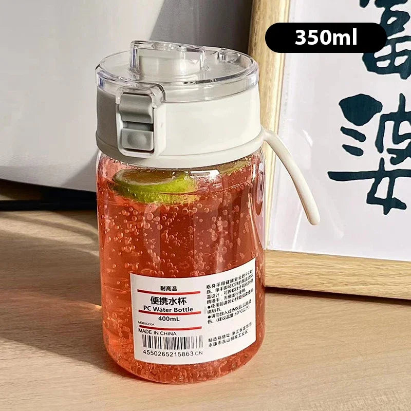 🥤 Garrafa Minimalista com Infusor de Chá – Simples, Moderna e Eficiente