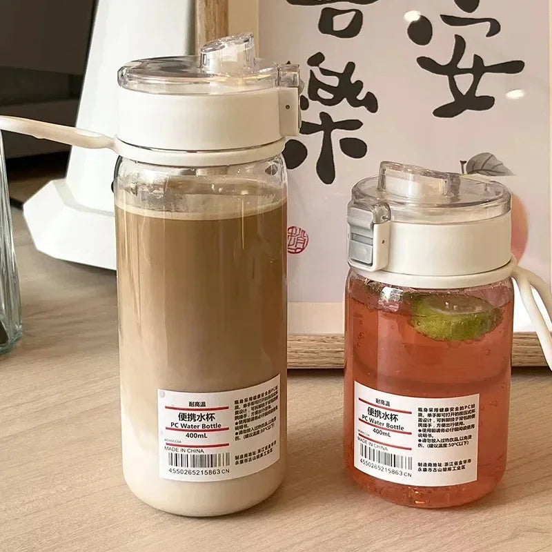 🥤 Garrafa Minimalista com Infusor de Chá – Simples, Moderna e Eficiente