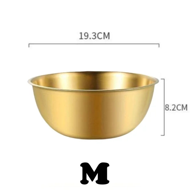 Kit 3 Tigelas de Inox Premium com Medidor – Ideal para Misturar, Armazenar e Cozinhar com Precisão