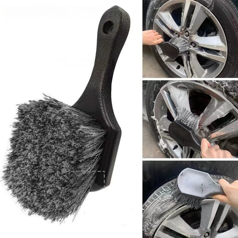 Escova Turbo WheelClean™ – Escova Profissional de Limpeza para Rodas e Pneus
