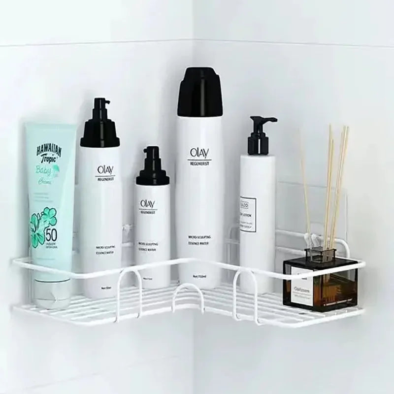 Organizador Flutuante de Parede – Praticidade e Estilo para Banheiro e Cozinha