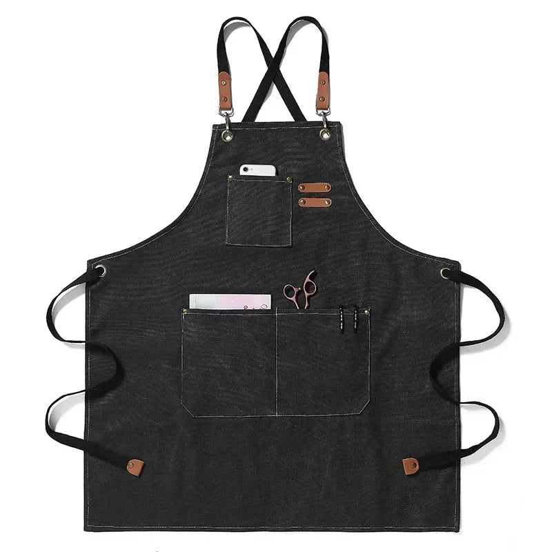 🧑‍🍳 Avental Profissional Unissex em Canvas Premium – Conforto, Estilo e Resistência para Todas as Profissões
