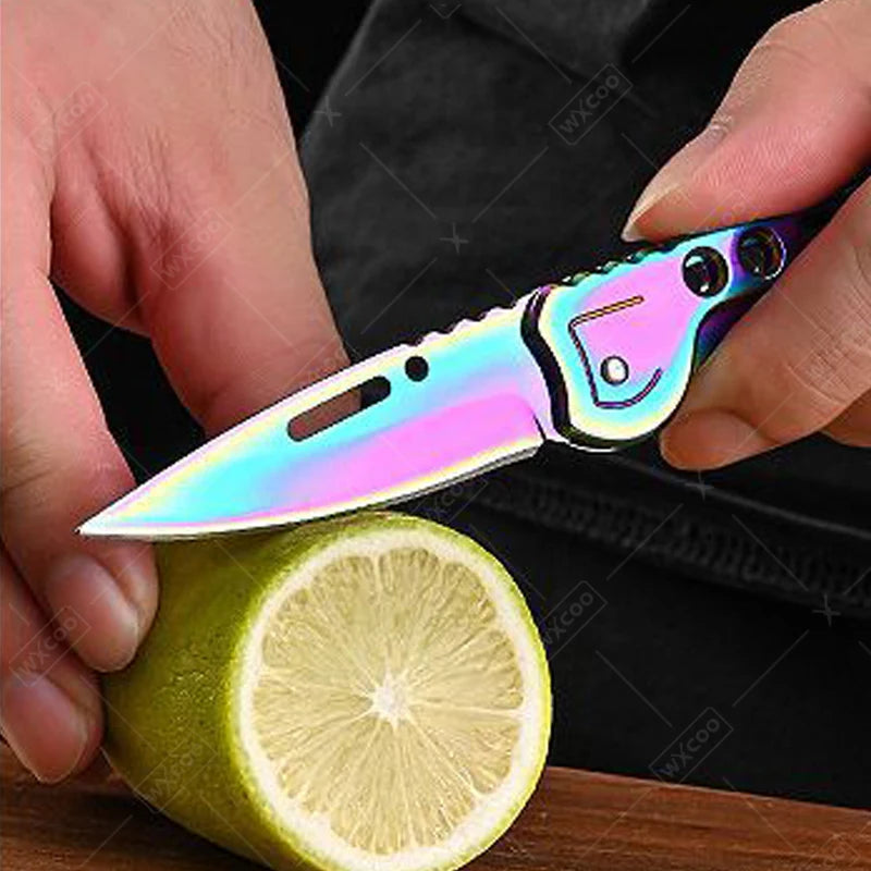 🗡️ Faca Inox de Precisão – Para Frutas, Legumes e Muito Mais!