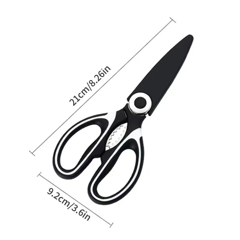 ✂️ ChefCorte™ – Tesoura de Cozinha Multifuncional em Aço Inoxidável