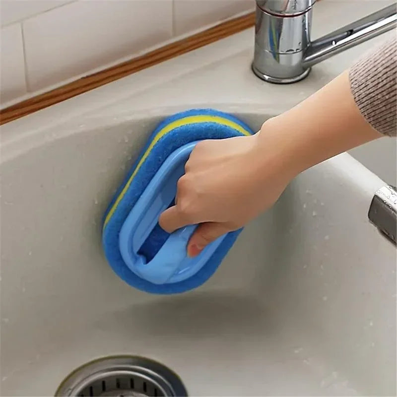 PowerScrub X – Escova Esponja Multiuso Antimofo com Pegada Ergonômica