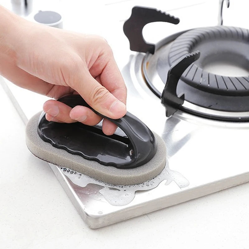NanoClean Pro – Escova Multiuso com Nano Emery + Afiador de Facas
