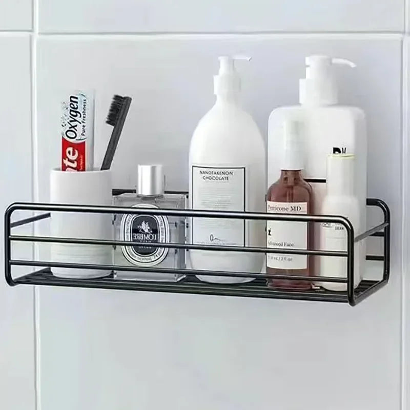 Organizador Flutuante de Parede – Praticidade e Estilo para Banheiro e Cozinha