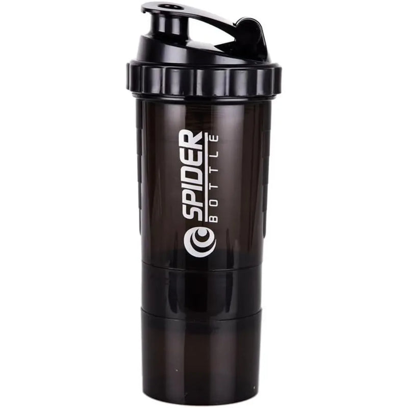 Garrafa De Proteína De 3 Camadas Shaker Powder Shake Cup