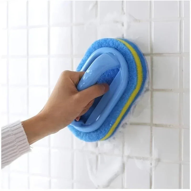 PowerScrub X – Escova Esponja Multiuso Antimofo com Pegada Ergonômica