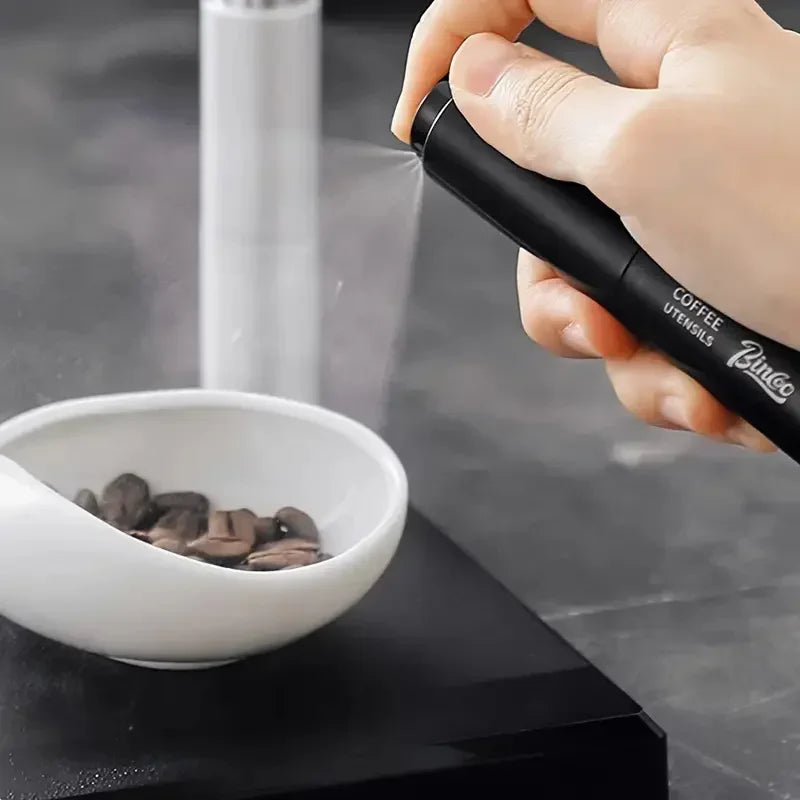 Spray Anti-Estático para Grãos de Café – Portátil, Ultra Fino, Evita Pó Solto e Melhora a Moagem | 10ml